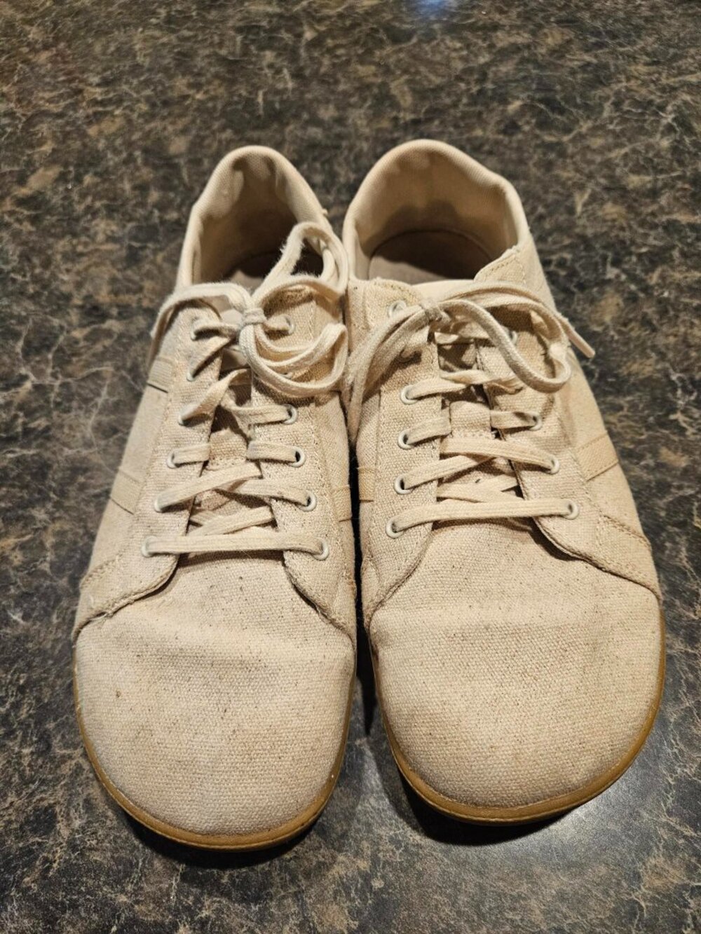 Women's Xero Shoes Dillon Canvas Sneakers, natural/gum color, size 11